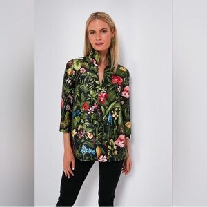 Tuckernuck Noir Blooming Botanical Margot Top